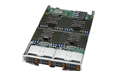 Supermicro SuperBlade 8149P-C4N detail view
