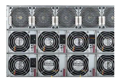 Supermicro 820GH-TNR2 rear of system