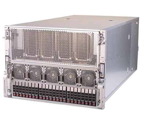 Supermicro 821GE-TNHR side view