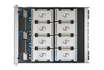 Supermicro GPU SuperServer 822GA-NGR3 AI processor tray