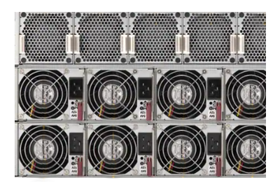 Supermicro 822GA-NGR3 rear of system