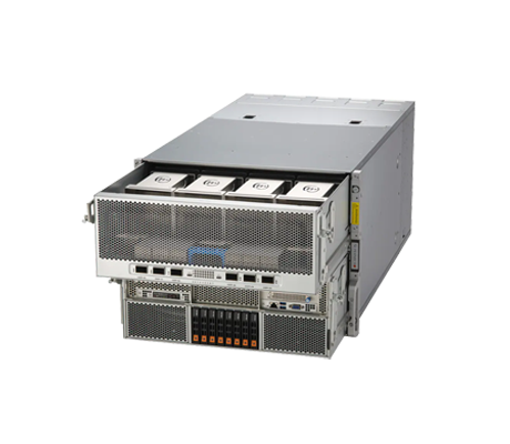 Supermicro AI Training GPU SuperServer 822GA-NGR3 side view
