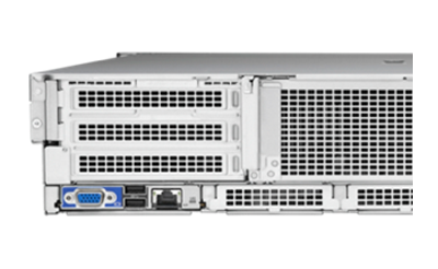 HPE DL340 Gen12 detail rear