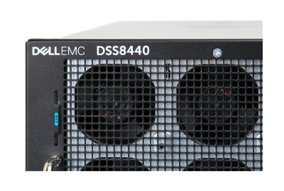 Dell DSS 8440 server front detail