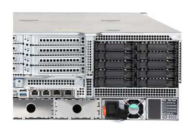 Dell EMC DSS 8440 server rear