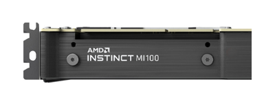 AMD Instinct MI100 GPU rear