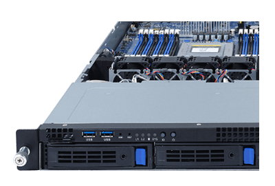 Gigabyte R162-ZA0 server front