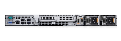 Dell EMC PowerEdge R350 server rear ports