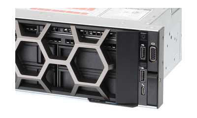 Dell EMC R7515 server front detail
