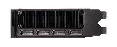 NVIDIA RTX 6000 GPU display ports