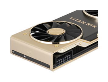 Titan RTX GPU power connectors