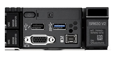 Lenovo SR630 V2 front panel