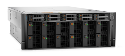 Dell EMC PowerEdge XE8545 server front drive bays