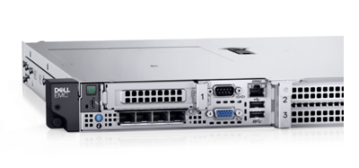 Dell EMC PowerEdge XR11 server rear ports