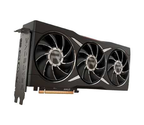 AMD Radeon RX 6950 XT GPU side view