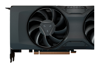 AMD Radeon RX 7800 XT GPU logo