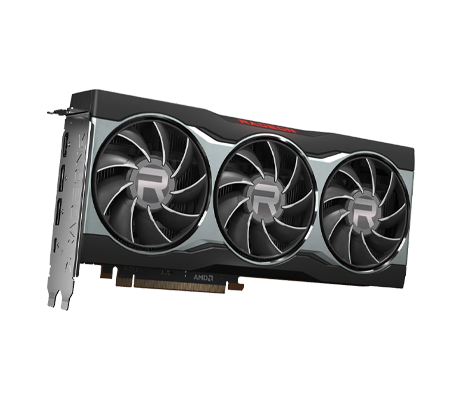 AMD Radeon RX 6800 XT GPU side view