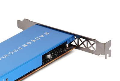 AMD Radeon Pro WX 4100 detail AMD Radeon WX 4100 detail
