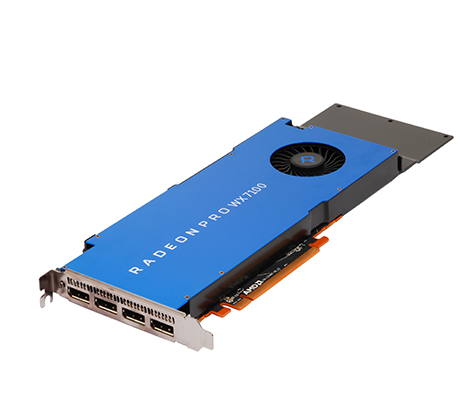 AMD Radeon WX 7100 side view