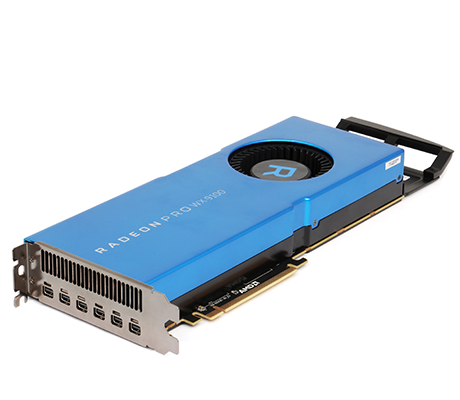 AMD Radeon WX 9100 side view