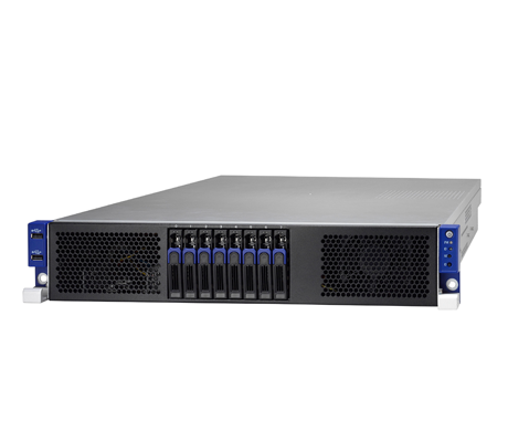 Tyan TA80B7071 B7071T80V8HR-N Server front side view