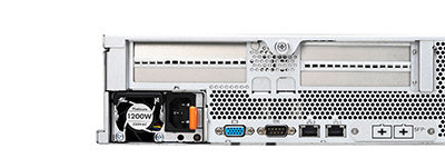 Tyan Transport TN76B7102 B7102T76V12HR-2T-G2 Server rear view