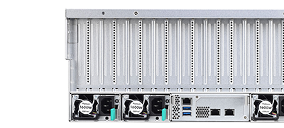 Tyan Thunder FT83B7119 B7119F83V12HR-2T-N Server rear view