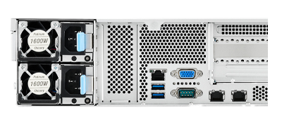 Tyan TS70AB8056 B8056T70AE26HR-2T-2HE-TU Storage Server rear view