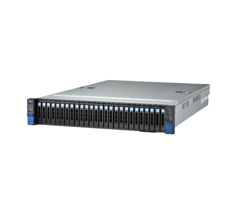 Tyan Transport SX TS70AB8056 B8056T70AE26HR-2T-HE Server side view