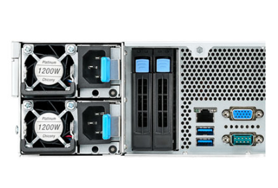 Tyan TS70B8056 B8056T70V8E6HR-HE rear ports Tyan Transport SX TS70B8056 B8056T70V8E6HR-HE Server rear