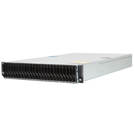 Dell C6145 front perspective, 24-bay 2.5-inch drive chassis