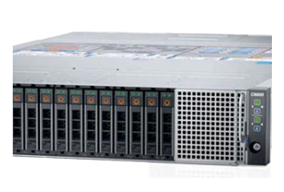 Dell PowerEdge C6615 front detail