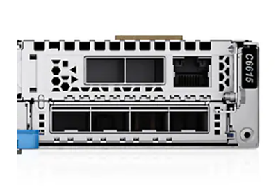 Dell PowerEdge C6615 server node detail rear