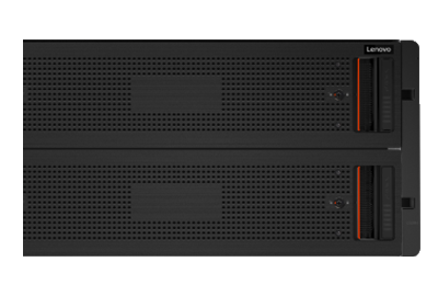 Lenovo D3284 front of system Lenovo D3284 Direct Attached Storage front