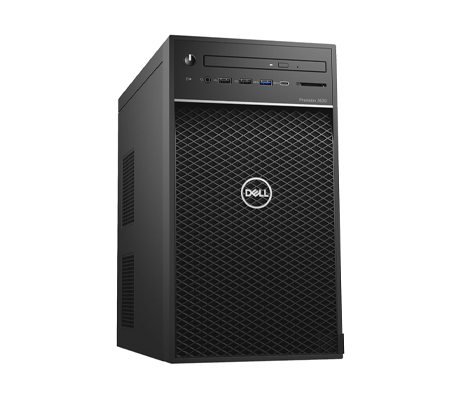 Dell Precision 3640 Workstation Tower side view