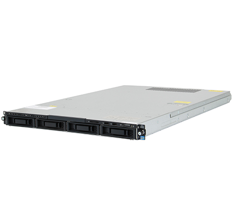 HPE DL120 Gen7 front perspective 4-bay LFF drive chassis