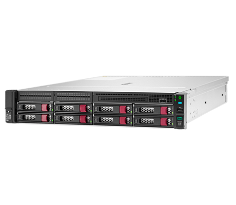 HPE DL180 Gen10 front of server