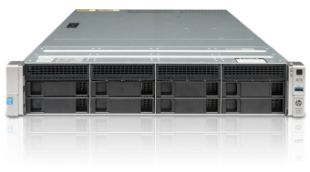hpe dl180 gen9 server front elevation