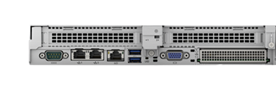 HPE DL320 Gen11 detail rear