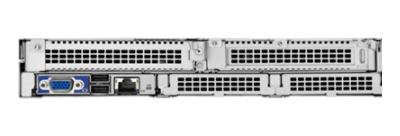 HPE DL320 Gen12 detail rear