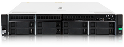 HPE DL380 gen10 server front of system