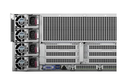 HPE ProLiant DL380a Gen12 rear view