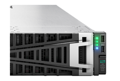 HPE ProLiant Compute DL384 Gen12 front view