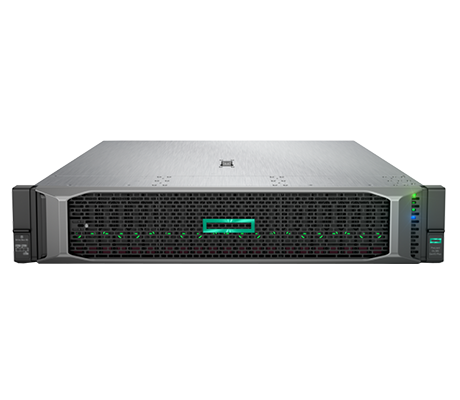 HPE ProLiant DL385 Gen10 Plus front of server