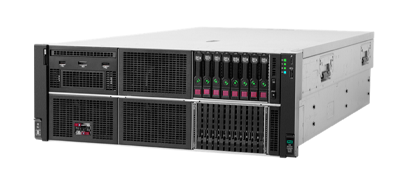 HPE ProLiant DL580 Gen12 front detail