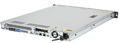 hpe DL60 gen9 server back perspective
