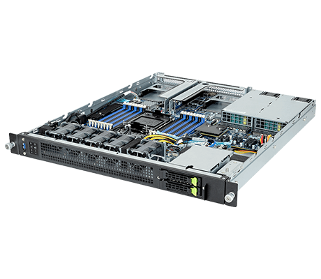 Gigabyte E163-S30 side view