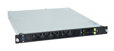 Gigabyte E163-Z30 server side view no top