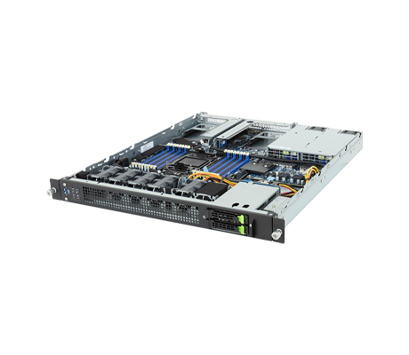 Gigabyte E164-S30 Server front view