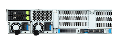 Gigabyte E263-Z34 rear Gigabyte E263-Z34 server rear